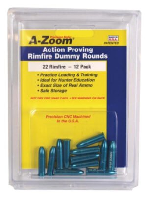 A-Zoom 22LR Action Proving Training Rounds, 12/Pack