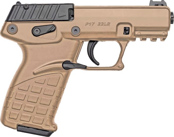 KEL P17 22LR PST 17RD TAN