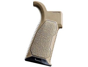 AR OVERMOLDED ENHANCED PISTOL GRIP - FDE, 15 DEGREES