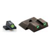 CLASSIC PISTOL SIGHT SET, SMITH & WESSON M&P SHIELD, 3 DOT GREEN ...