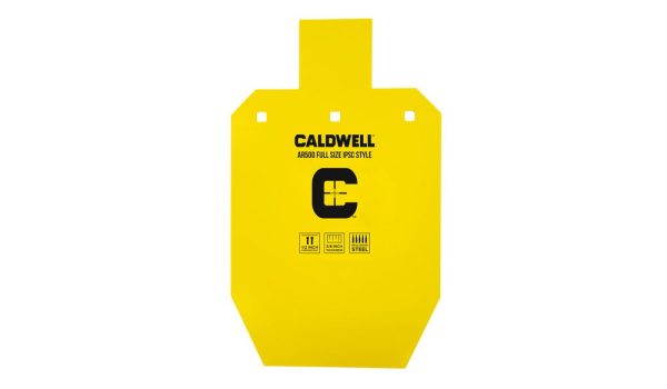 AR500 IPSC STEEL TARGET - YELLOW, 66%