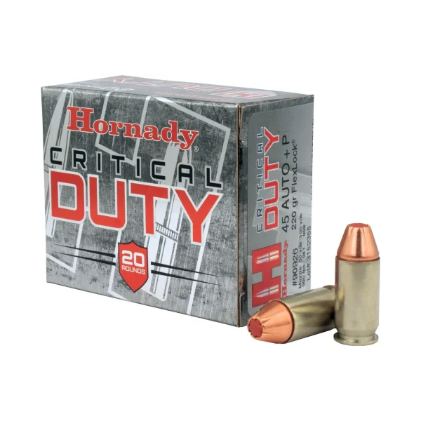 Hornady Critical Duty 45 Auto +P 220 Grain FLX - Image 3