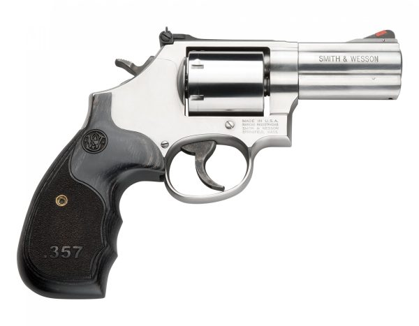 S&W 686+ 357 DA 3SS 7R WOOD AS