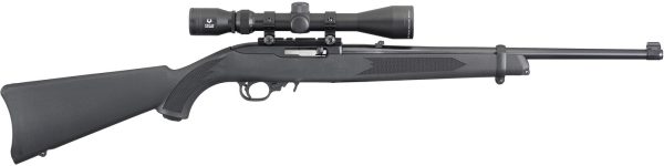 RUG 10/22 CARB 22LR BLK SCOPE