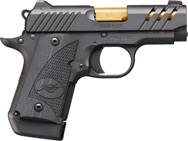 KMB MICRO 9 ESV 9MM 3B GLD 7RD