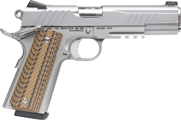 SAV 1911 GOVT 9MM 10R SS RAIL