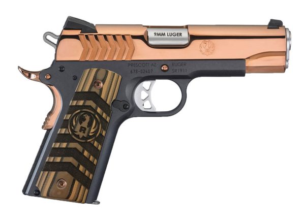 RUG SR1911 ROSE SA 9MM 9RD TL