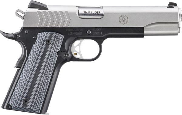 RUG SR1911 9MM PST 5BLK 9RD