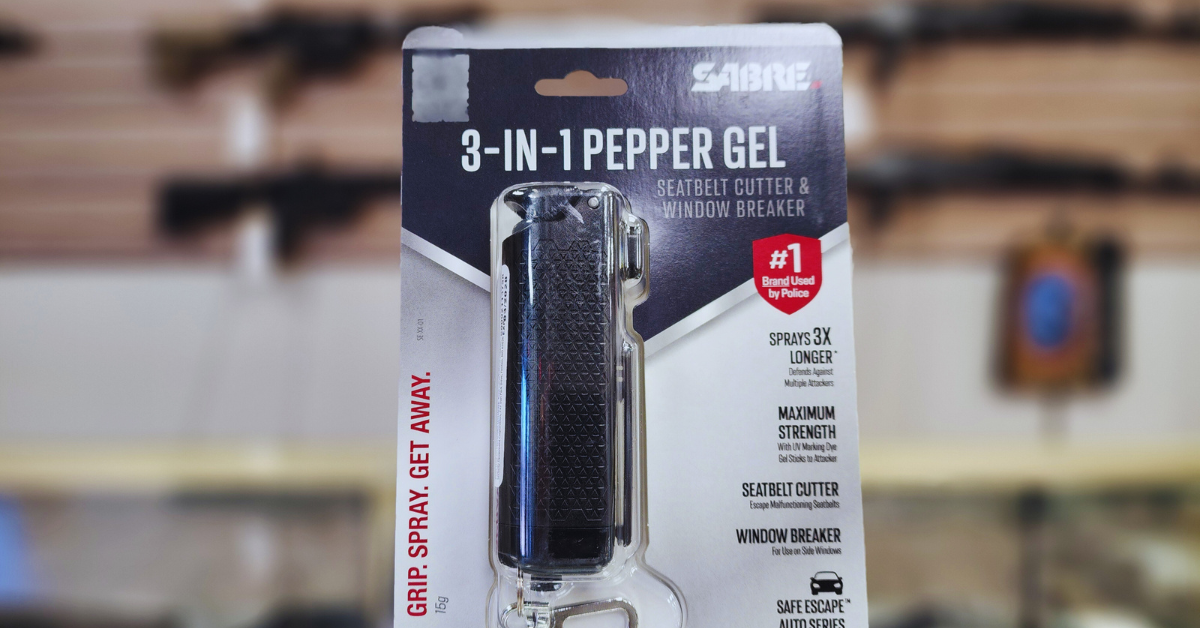 sabre pepper spray gel