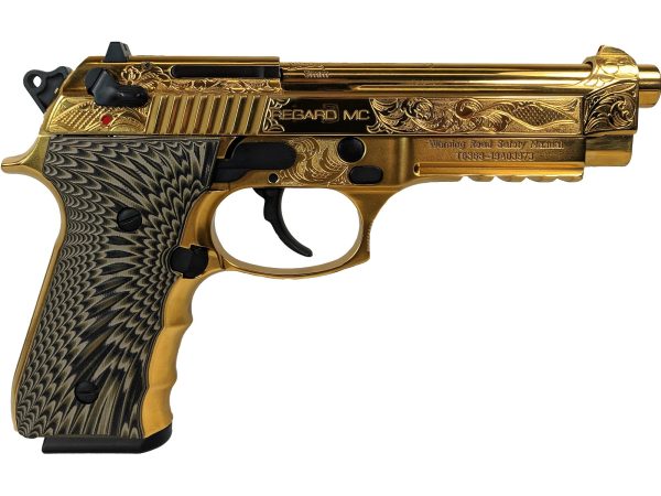 EAA GIR REGD 9MM BL GLD EN 18R