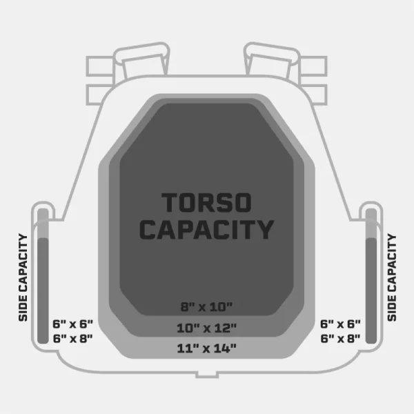 Tacticon Battle Vest V1 Plate carrier Velcro - Image 5