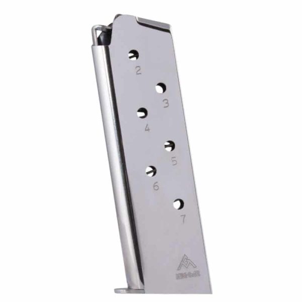 1911 FULL SIZE MAGAZINE - .45 ACP, 7/RD, NICKEL