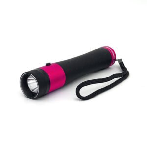 STUN GUN FLASHLIGHT - PINK, 200 LUMENS, IVY