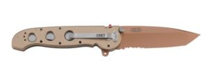 CRK M16-14D TANTO SERRATED FDE