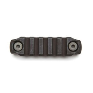 PICATINNY RAIL SECTION - BLACK, ALUMINUM, 3", M-LOK COMPATIBLE