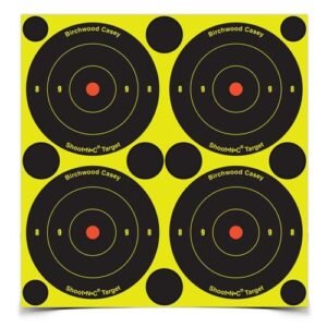 SHOOT•N•C ® SELF-ADHESIVE TARGETS - 3" BULL'S-EYE, 240/PK