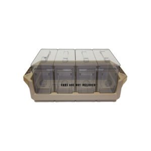METAL AMMO CAN TRAY - 30 CAL. - DARK EARTH
