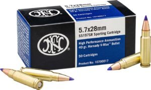 FNM 5.7X28MM 40GR SS197SR 50RD