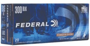 FDR 300BLK 150GR PWRSK SP 20RD