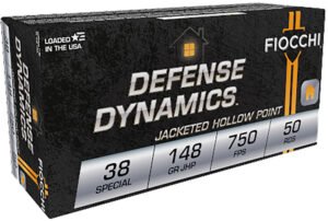 FIO 38SP 148GR DEFENSE JHP 50R