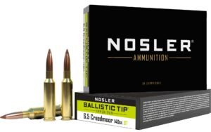 NOS 6.5CR 140GR BTIP 20RD