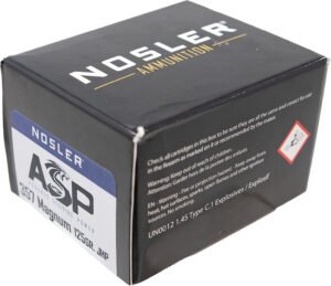 NOS 357 125GR ASP JHP 20RD