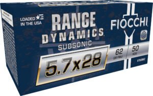 FIO 5.7X28MM 62GR SUB FMJ 50RD