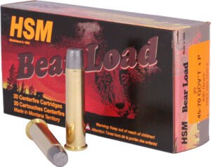 HSM 45-70 430GR BEAR RNFP 20RD