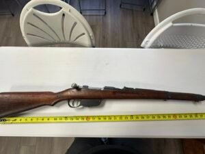Steyr M95 straight-pull bolt-action rifle chambered in 8mm (Consignment)