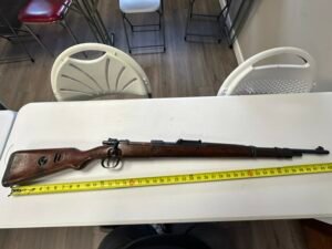 Mauser K98k bolt-action rifle chambered in 8mm (Consignment)
