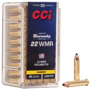 CCI Varmint V-Max 22 WMR 30GR Poly-Tip
