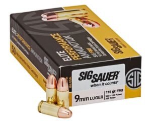 SIG 9MM 115GR FMJ 50RD