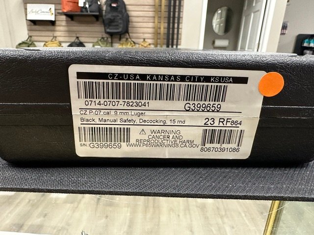 CZ P-07 (Consignment) - Image 2