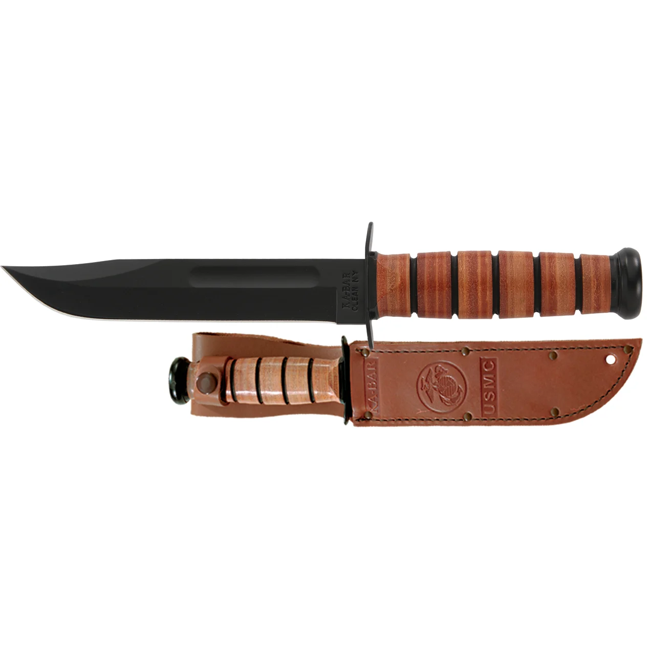 Ka-Bar USMC Leather Handle - Image 4