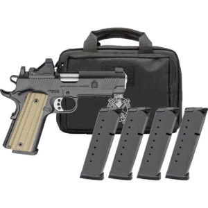 SPRINGFIELD ARMORY 1911 OPERATOR AOS 45 AUTO 4.25" 8-RD SEMI-AUTO PISTOL GEAR PAC