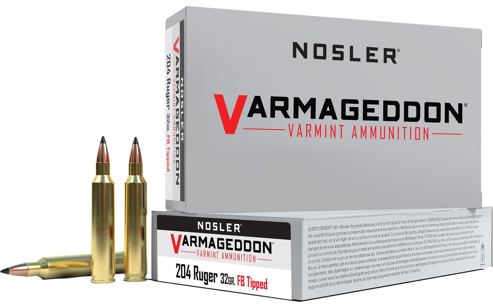.204 Ruger 32gr Brass – 20rd