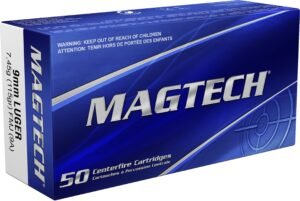 Magtech 9mm Luger 115 Grain FMJ