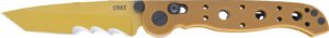 CRK M16-10XD TNTO SERRATED TAN