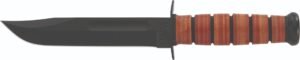KBA KA-BAR US ARMY LEATHR HNDL