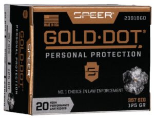SPR 357SIG 125GR GOLD HP 20RD