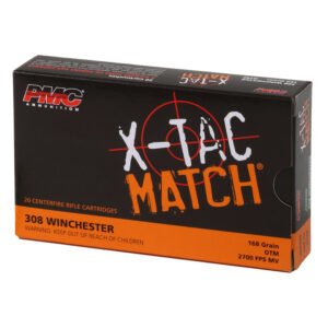 PMC 308 168GR XMATCH OTM 20RD
