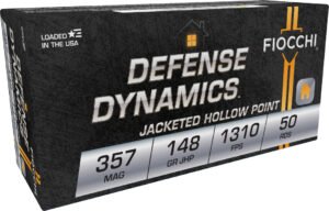 FIO 357 148GR DEFENSE JHP 50RD