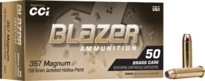CCI 357 158GR BLZBRSS JHP 50RD
