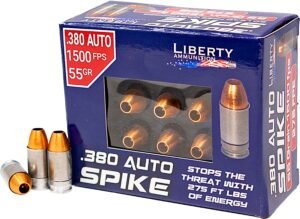 LIB 380 55GR SPIKE 20RD