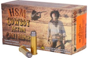 HSM 38SP 158GR CWBY RFPLV 50RD