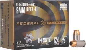 FDR 9MM+P 124GR HST JHP 20RD