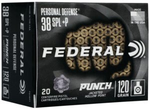 FDR 38SP+P 120GR PUNCH JHP 20R