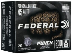 FDR 45AP 230GR PUNCH JHP 20RD