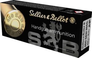 S&B 460SW 255GR JHP 20RD