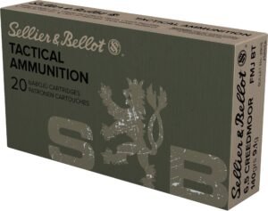 S&B 6.5CR 140GR FMJBT 20RD